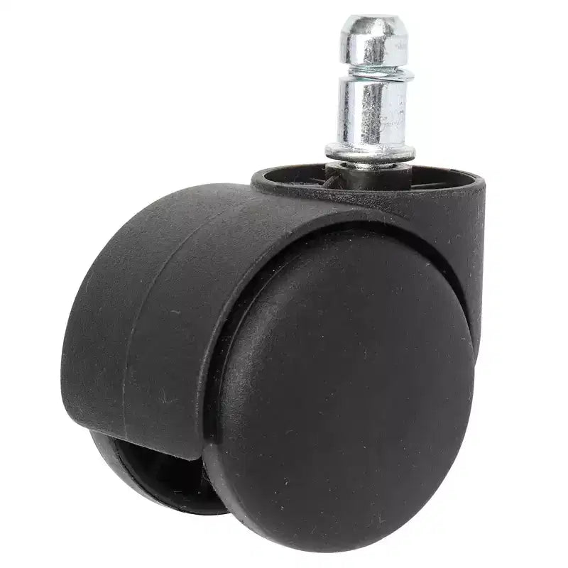 Tabouret de selle réglable en hauteur noir avec roulettes, chaise de salon, utilisation en atelier ou à la maison