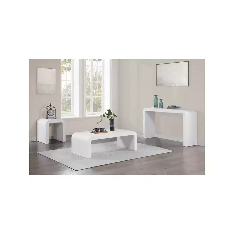 Table basse en placage de chêne