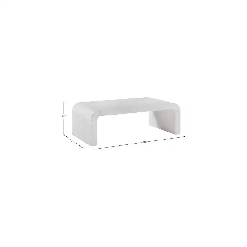 Table basse en placage de chêne