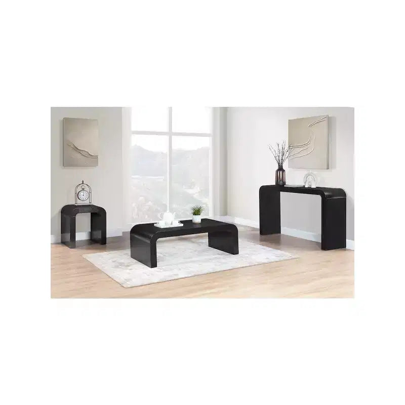 Table basse en placage de chêne