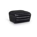 Meridian Furniture,Vega Vegan Leather Ottoman