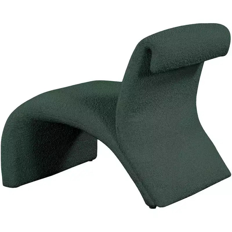 Fauteuil d'appoint en tissu bouclé