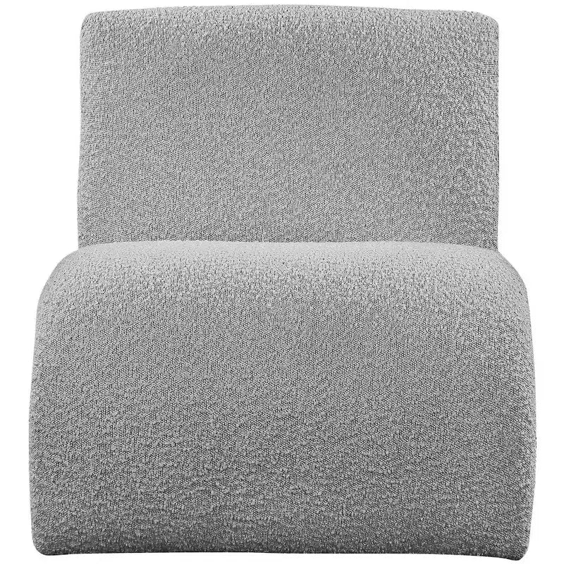 Fauteuil d'appoint en tissu bouclé