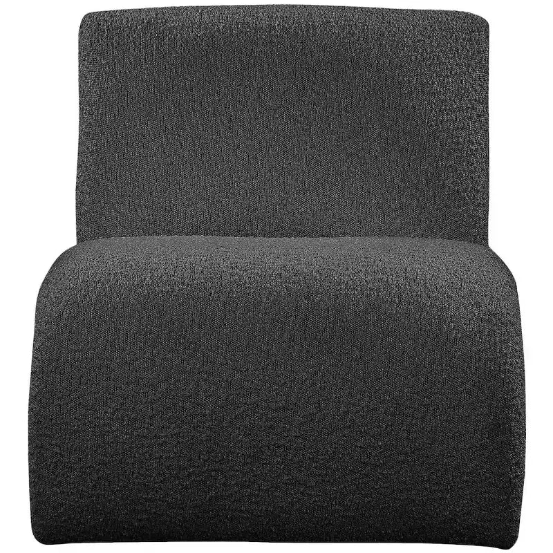 Fauteuil d'appoint en tissu bouclé