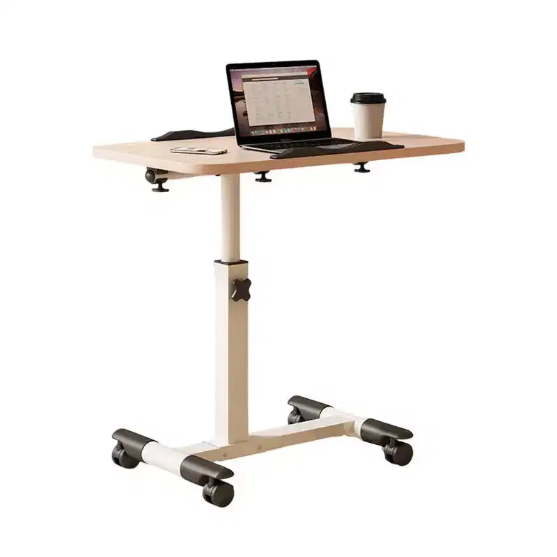 Table d'appoint à roulettes, Table pour ordinateur portable, Réglable en hauteur, Table d'ordinateur, Table pour ordinateur portable, Table pour PC
