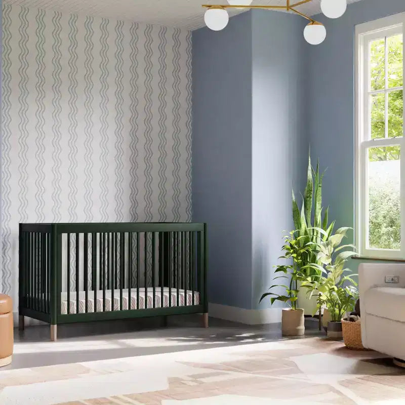 Lit de bébé convertible 4-en-1 avec kit de conversion en lit de tout-petit