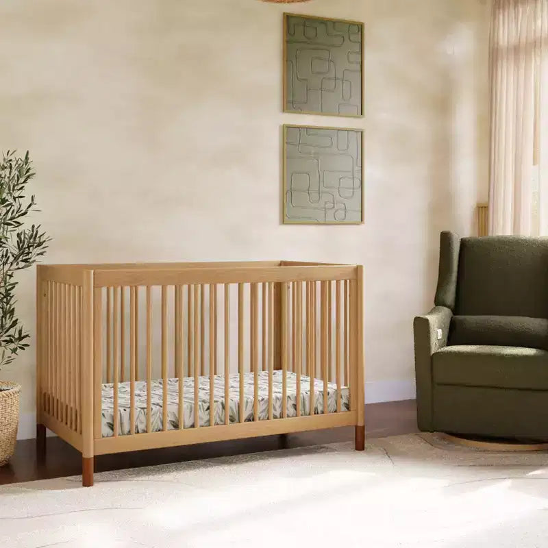 Lit de bébé convertible 4-en-1 avec kit de conversion en lit de tout-petit