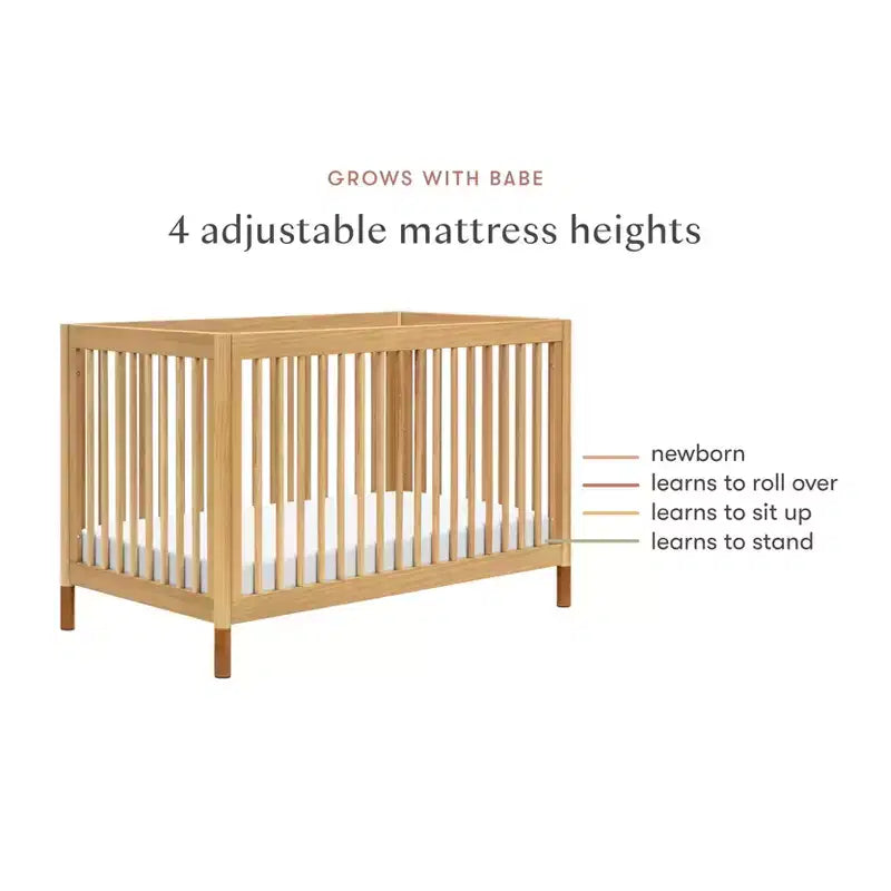 Lit de bébé convertible 4-en-1 avec kit de conversion en lit de tout-petit