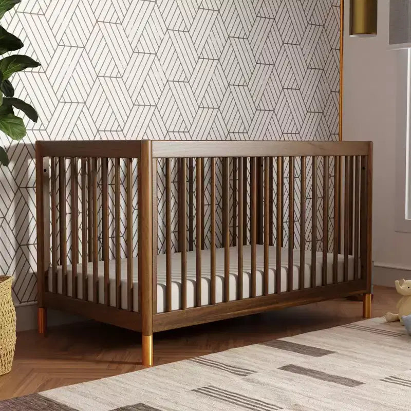 Lit de bébé convertible 4-en-1 avec kit de conversion en lit de tout-petit