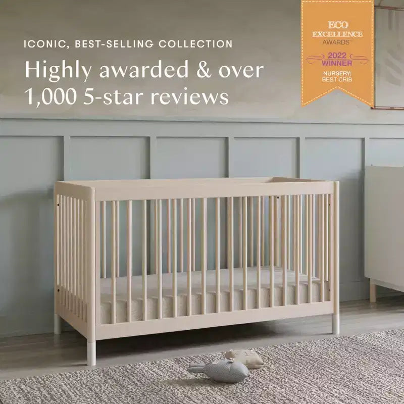 Lit de bébé convertible 4-en-1 avec kit de conversion en lit de tout-petit