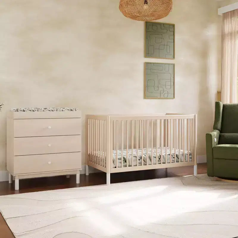 Lit de bébé convertible 4-en-1 avec kit de conversion en lit de tout-petit