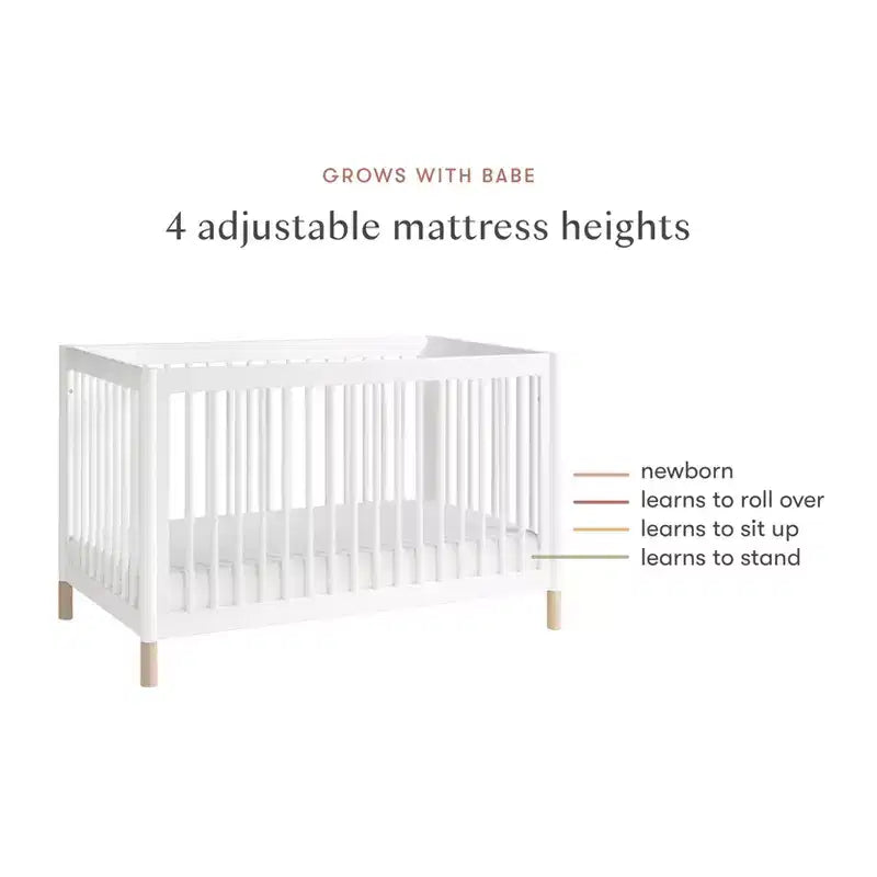 Lit de bébé convertible 4-en-1 avec kit de conversion en lit de tout-petit