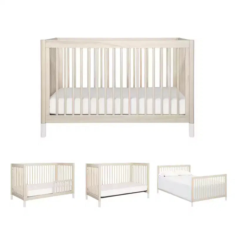 Lit de bébé convertible 4-en-1 avec kit de conversion en lit de tout-petit